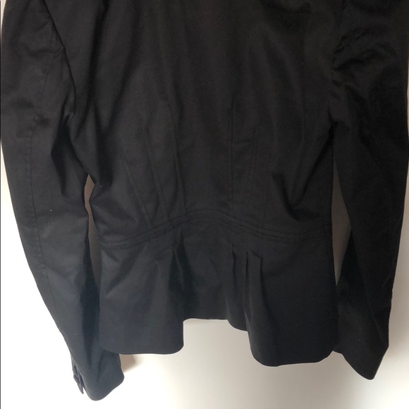 Black H&M blazer jacket with buttons - Picture 10 of 13